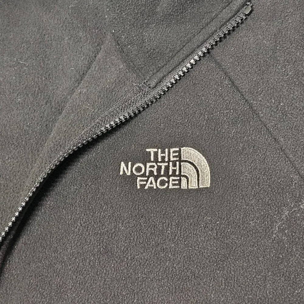The North Face Full Zip Fleece Jacket Men Size L Black